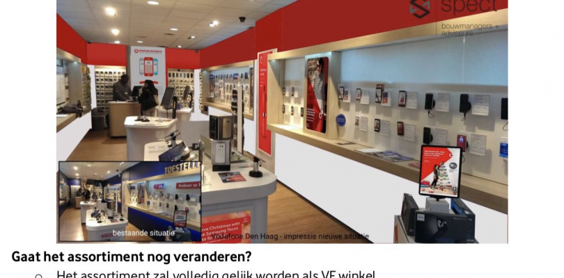 Hollandsnieuwe label niet beschikbaar in nieuwe Vodafone winkelformule!